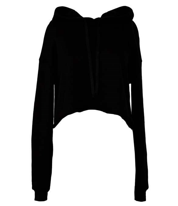 Bella Ladies Cropped Hoodie