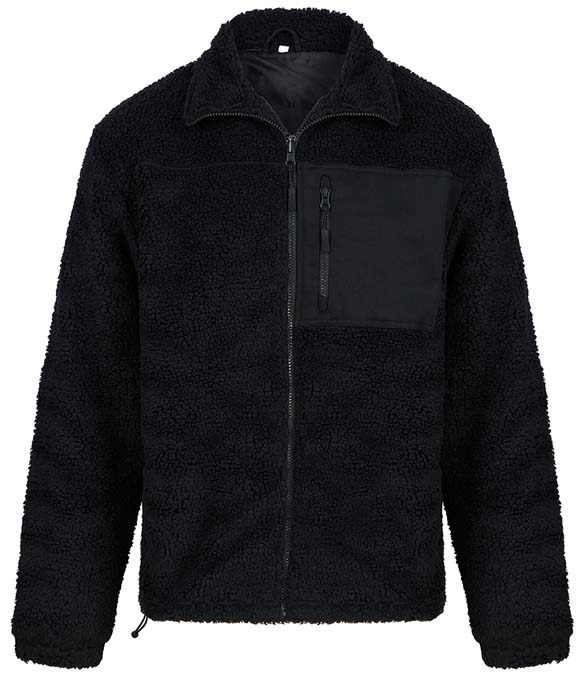 Front Row Recycled Sherpa Fleece Jacket