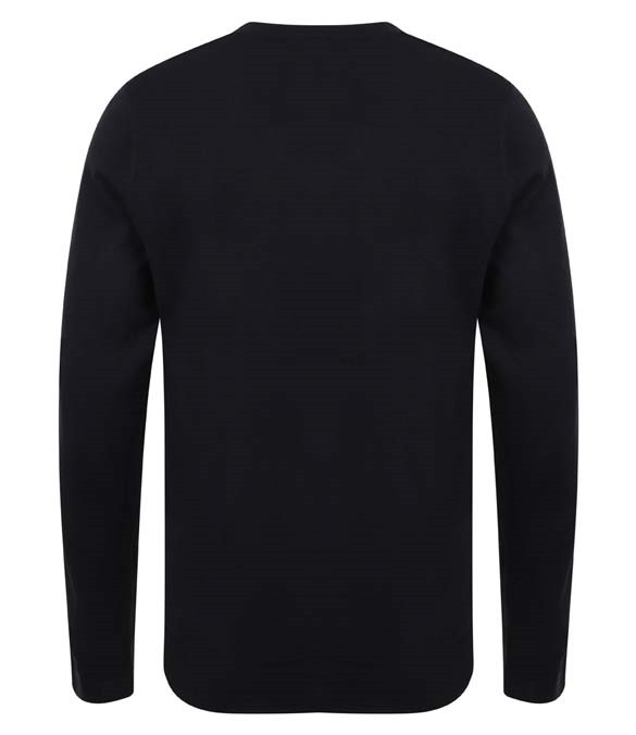 Henbury Lightweight Cotton Acrylic V Neck Sweater