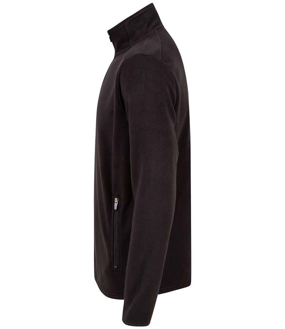 Henbury Zip Neck Micro Fleece