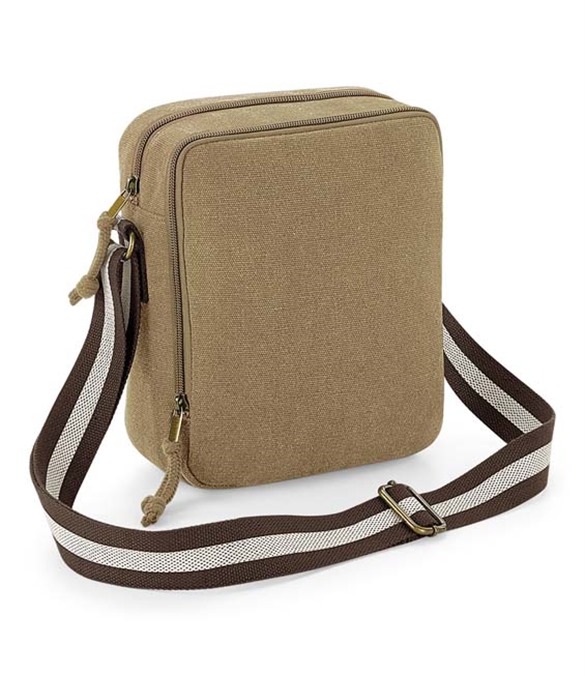 Quadra Vintage Canvas Mini Reporter